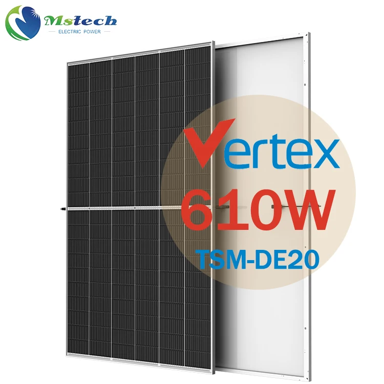 China Trina TSM-DE20 Wholesale Price Half Cell Photovoltaic 585w 590w 595w 600w 605w Pv Modules Backsheet Solar Panels