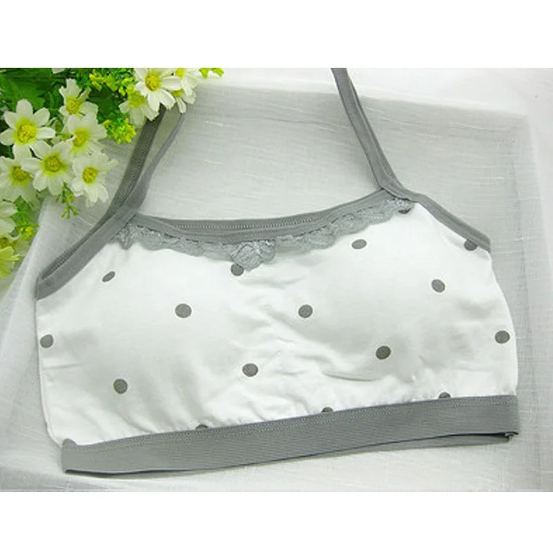 Bra for Kids Cotton Training Bra for Girls  Lace Floral Teens Underwear for Teenagers Girls Lingerie
