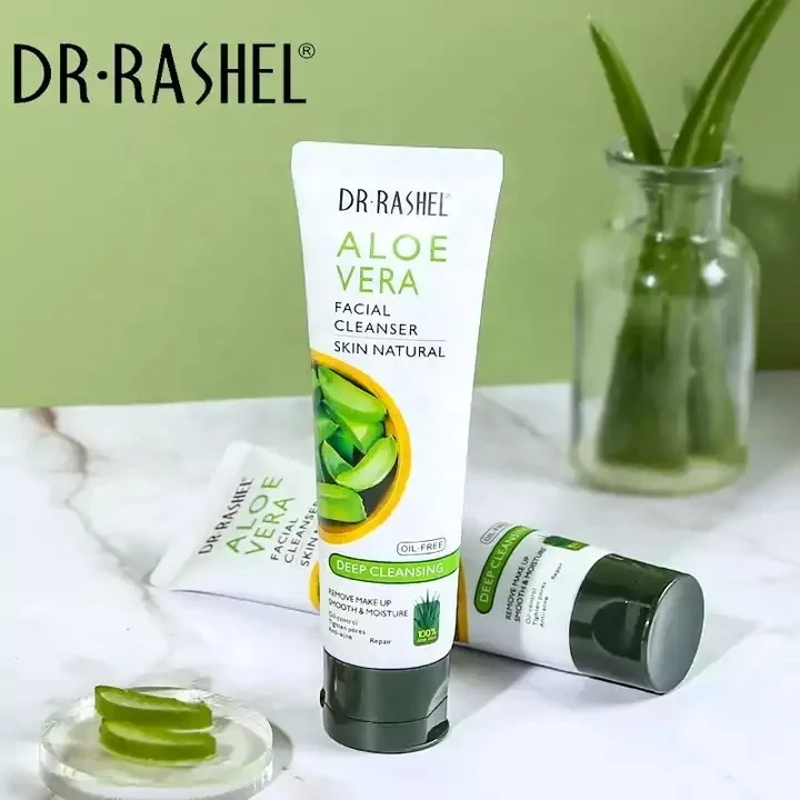 DR RASHEL remove makeup smooth and moisture deep cleansing aloe vera facial cleanser