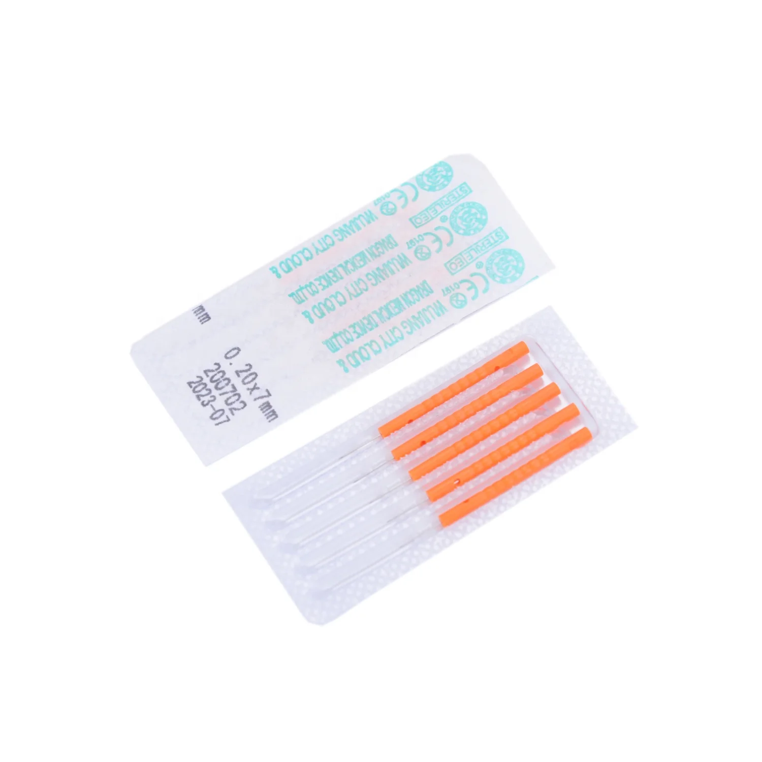 Cloud$Dragon 500pcs/box Plastic Handle Needles Disposable Sterile Detox Acupuncture Needles
