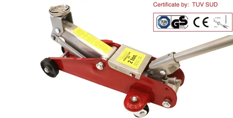 2024 2T Car Repair Using Jacks 2 Ton Floor Jack Portable Alloy Trolley Industrial Hydraulic Jacks 2.5 Ton Car Jack Easy Operated