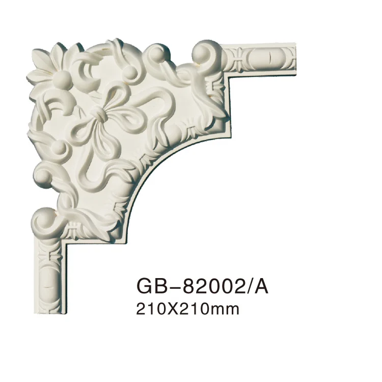 Hot! Interior wall decorative wainscoting frame corner wall frame flower corner