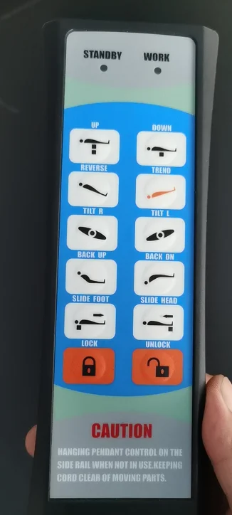 Операционный стол Xray электрический гидравлический ортопедический Электрический хирургический с двумя контроллерами