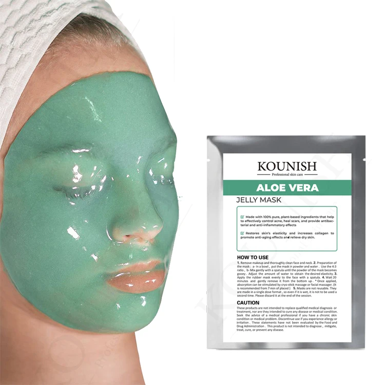 Moisturizing Facial Organic Nourishing Skin Care Vitamin E Collagen Whitening Face Mask Powder