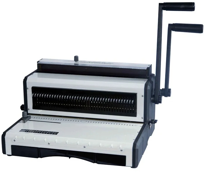 Calendar Notebook Photo Perfect Wire Ring Binding Machine with CE