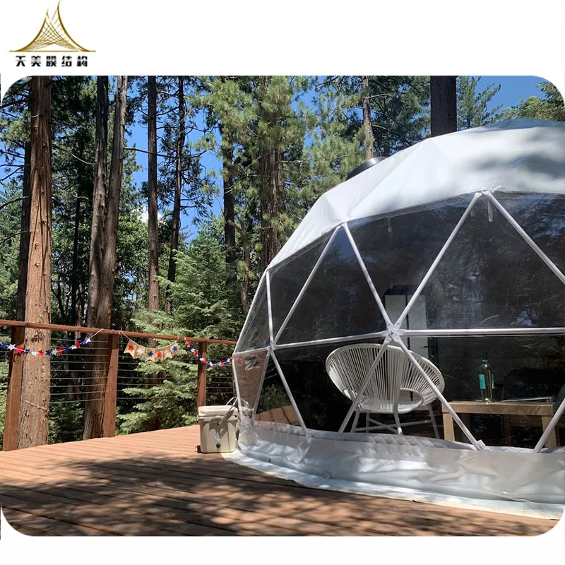 Luxury geodesic dom tent house tents eco camping outdoor other tent
