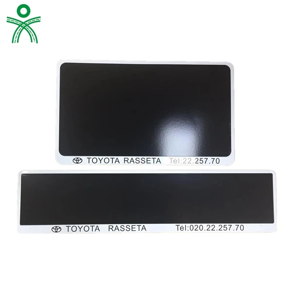 High Quality Embossed Reflective License Plate Africa Car Number Plate