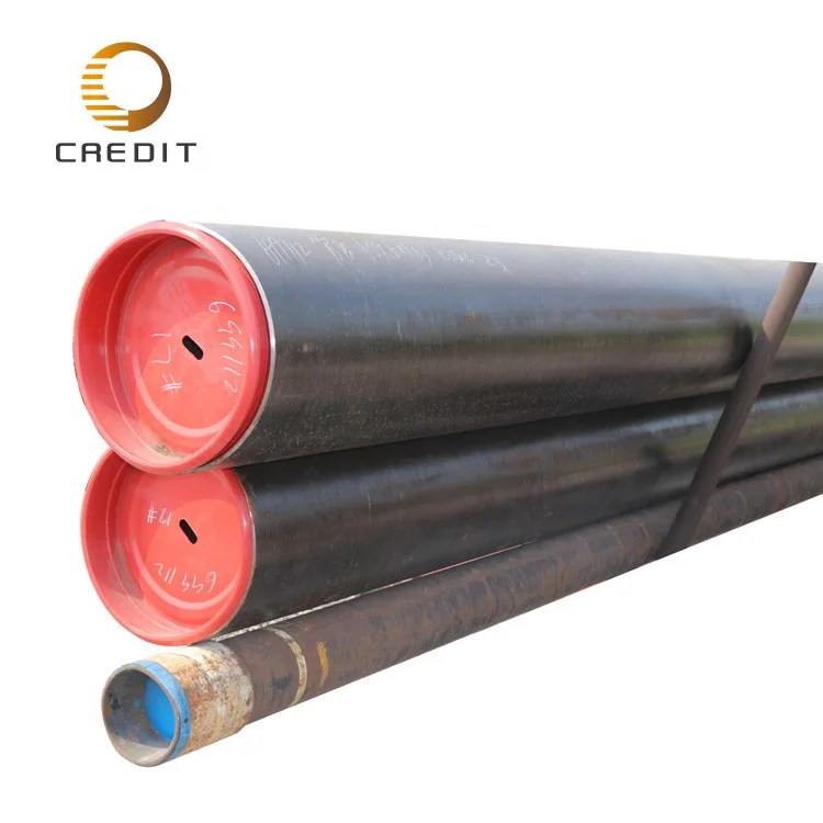 API 5L/EN A106 B/C DIN17175 Carbon Steel Galvanized Drill Pipe High-Pressure Boiler Seamless Steel Tube SCH 40 ISO9001 ASTM GS