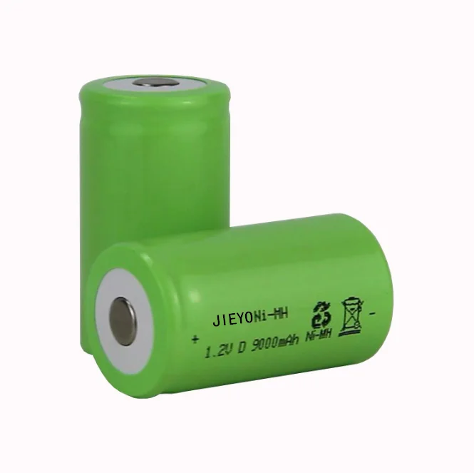 China manufacture 1.2V D8000mAh D9000mAh D10000mAh  NIMH BATTERY CELL