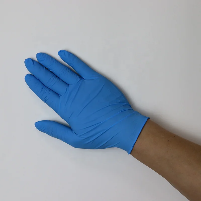 Powder Free Household Disposable Nitrile Exam Gloves