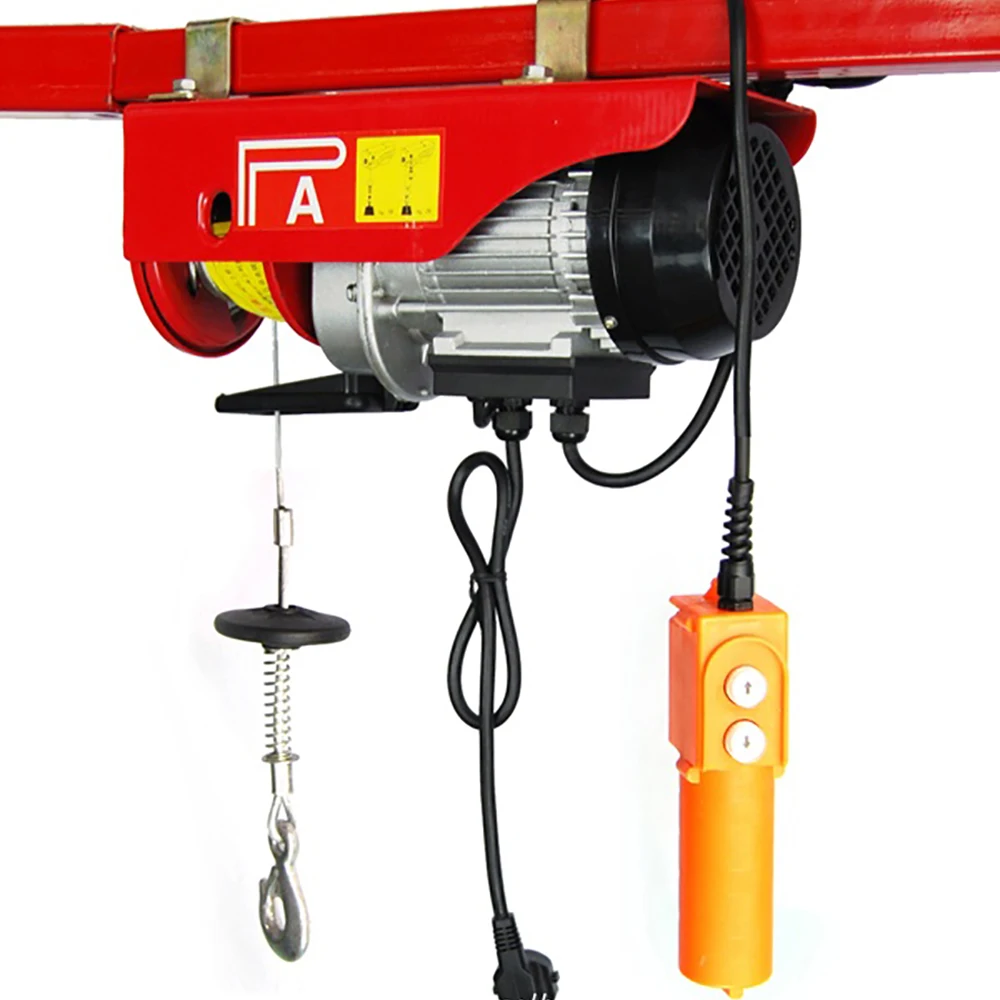 Factory Direct Sales Blue /Red/Orange/Any Color Mini Electric Hoist Pa200--Pa1000 for Construction Lift