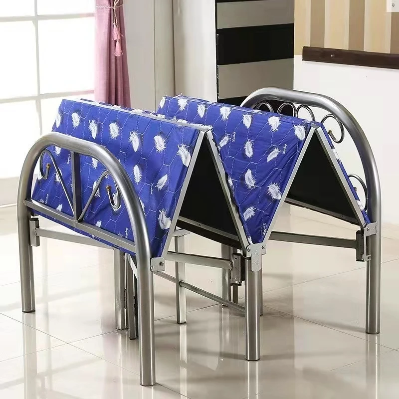Wholesale Cheap single metal foldable bed folding  bed