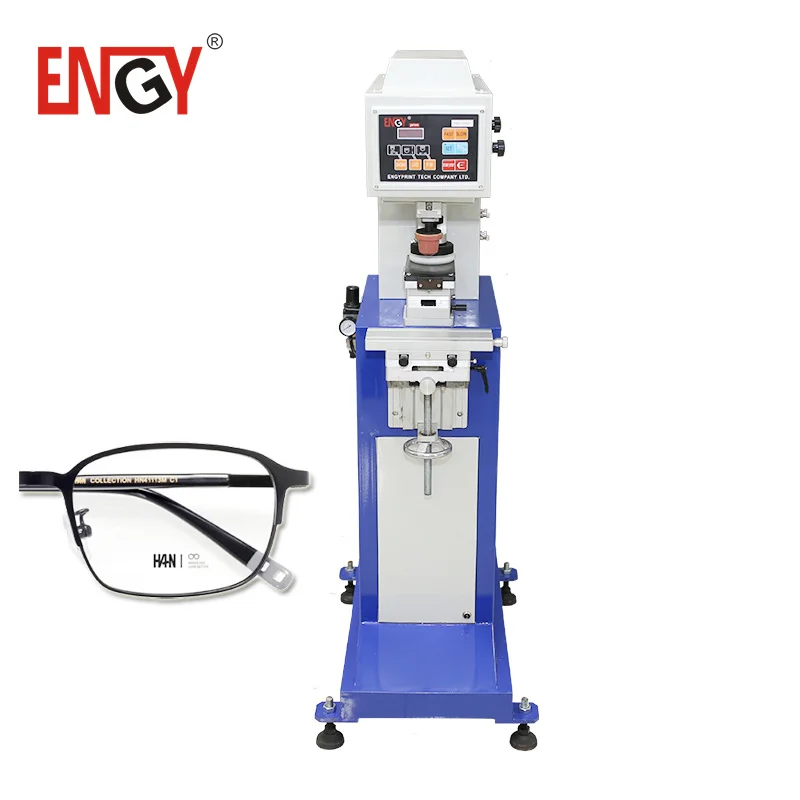 Single Printing Head pad printing machine Monochrome glasses pad printer machine Single color