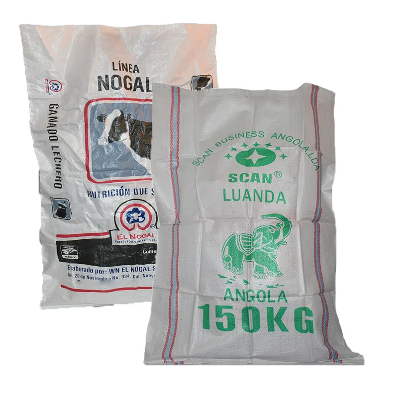 20kg 25kg custom size colorful printing bopp film pp lamination woven bag for npk fertilizer