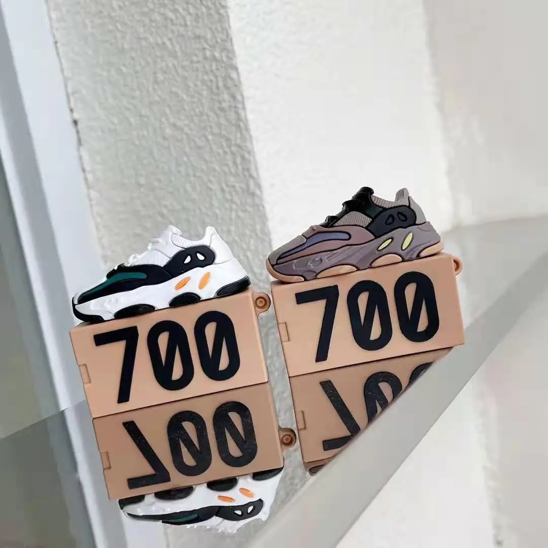 Gemfits Silicone Funny Design For Airpod Shoes Case Designers For Airpod Pro Sneaker Cases For Airpod 2/1 Case