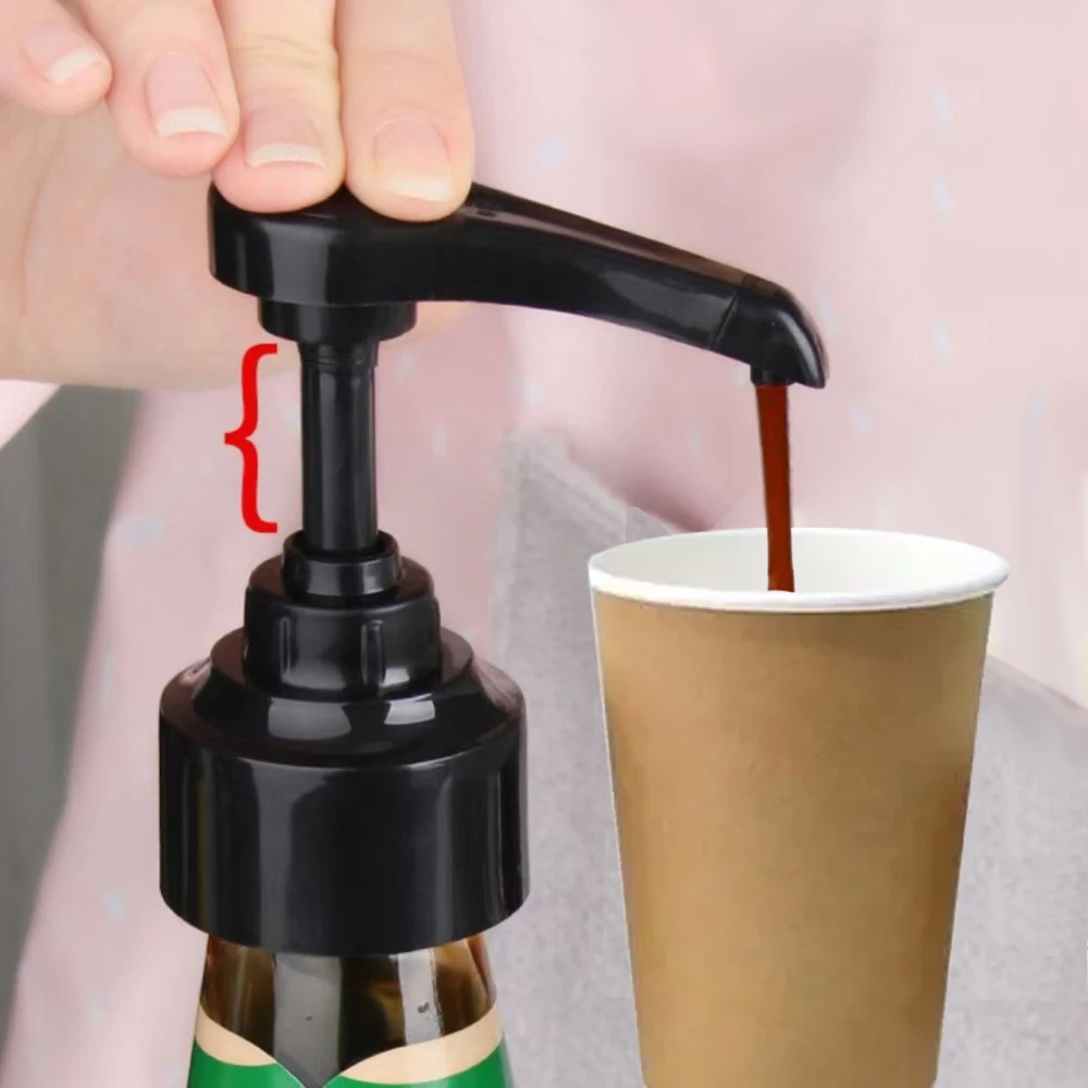 Coffee Drink Tools 38 400 410 PP Plastic Chocolate Syrup Dispenser Edible Honey Syrup Pump