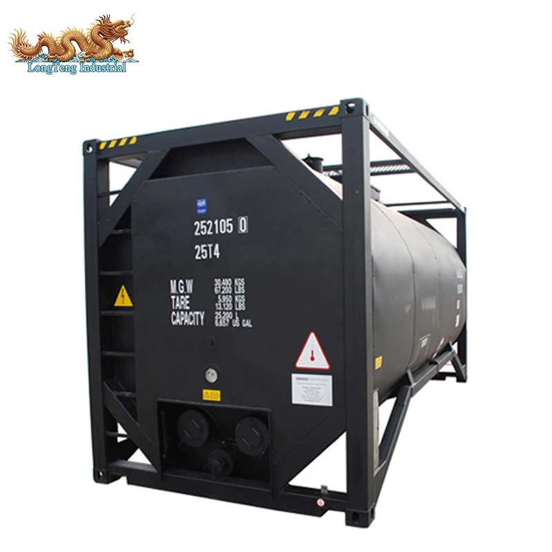 
ASME Standard 20ft Bitumen Asphalt ISO Tank Container 