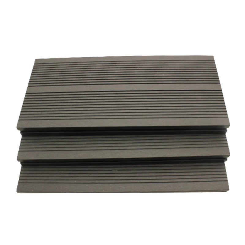 Wpc eco decking solid engineered flooring wood composite anti-uv wpc outdoor terrace wpc decking flooring board panel