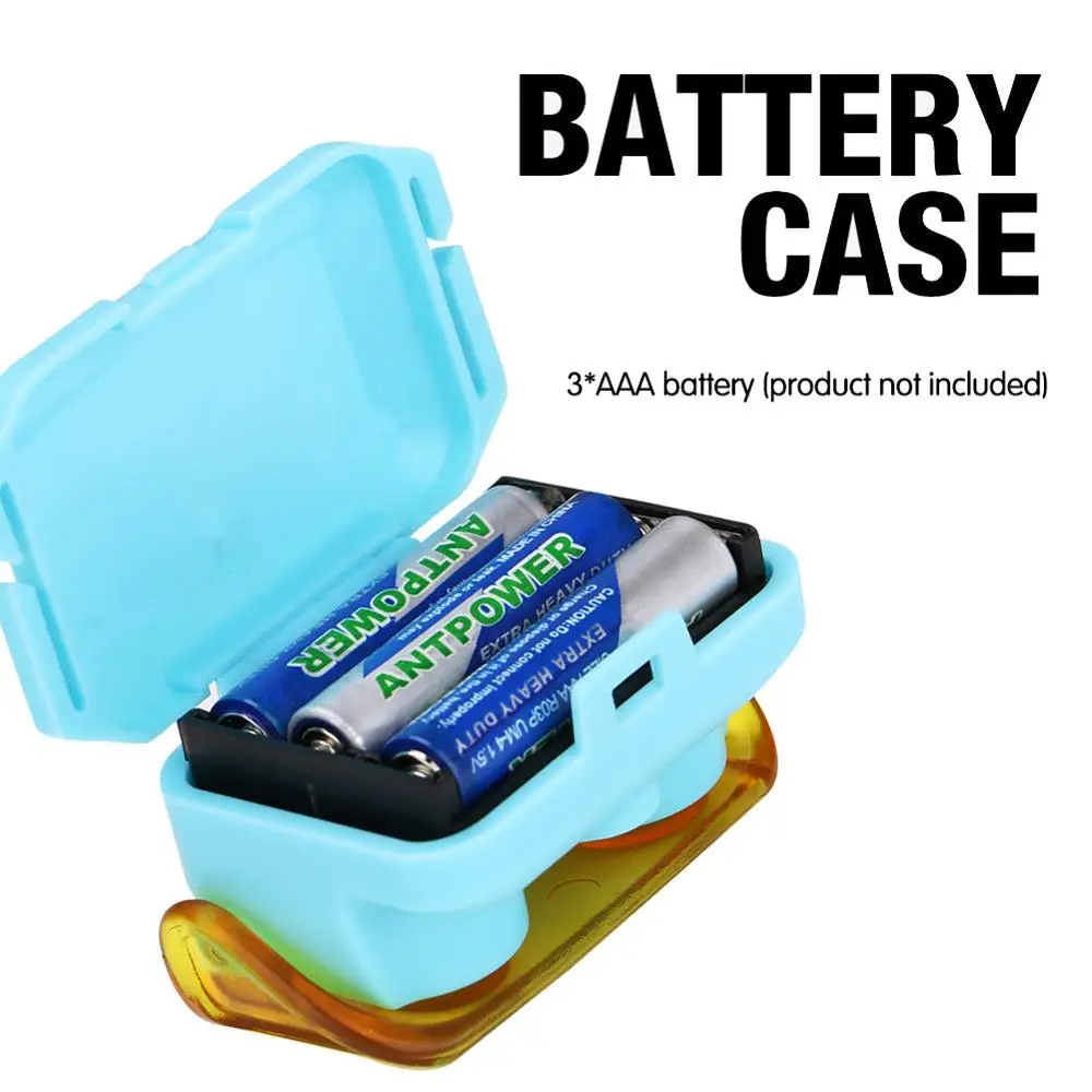 High Bright portable LED head light Running Headlamp With AAA Battery