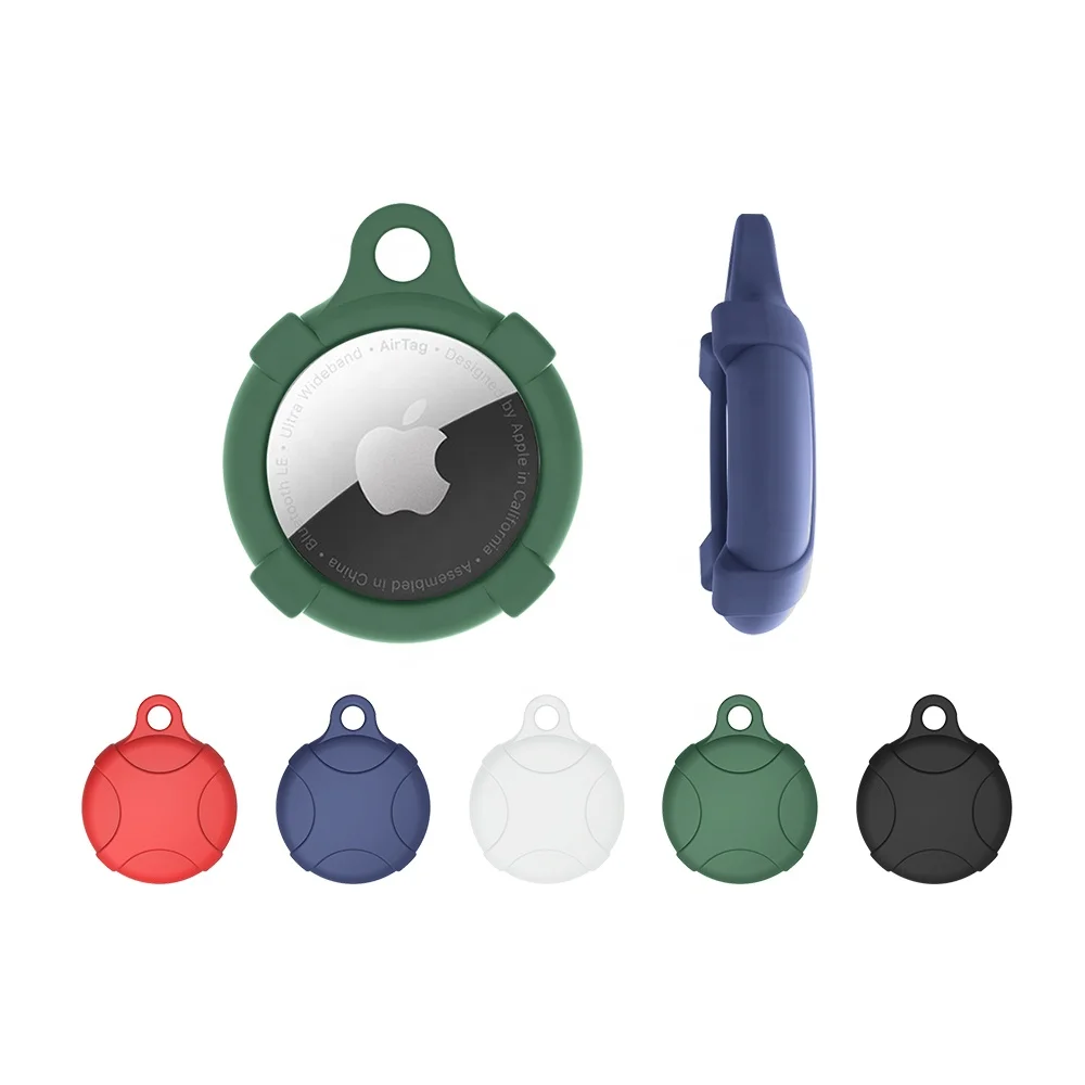 Suitable for Apple AirTag anti-lost tracker Apple true wireless protective cover silicone protective cover