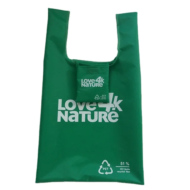 100% RPET Eco Bags Recycle PET Bag