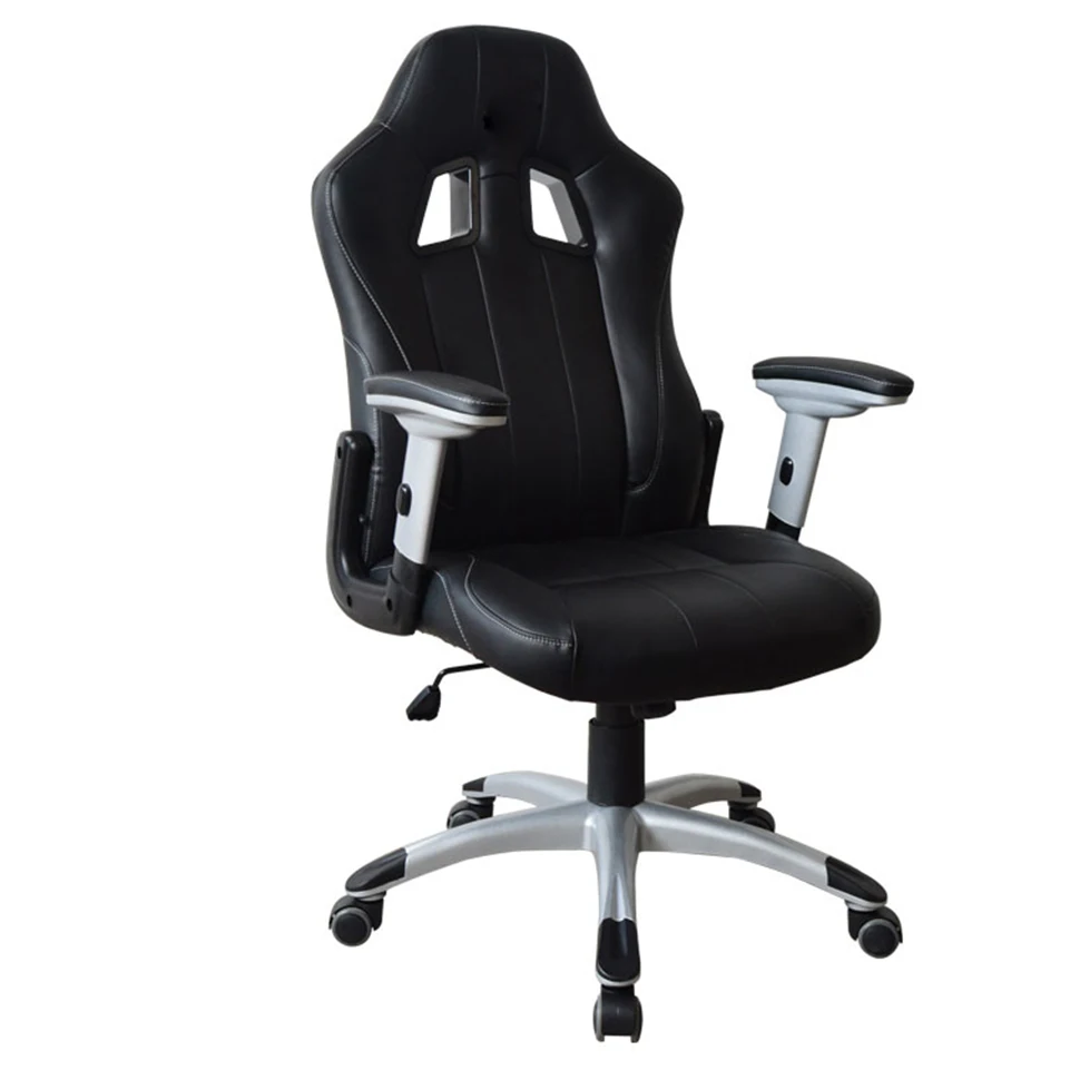 
KAILI Plywood Gaming Racing Chair PU Children High Back Office Gaming Racing Chair Full Black 