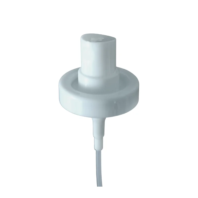 31mm 32mm sunscreen push spray snap on type mist spary pump cap fine crimp mist sprayer for aluminium aerosol can and bottle