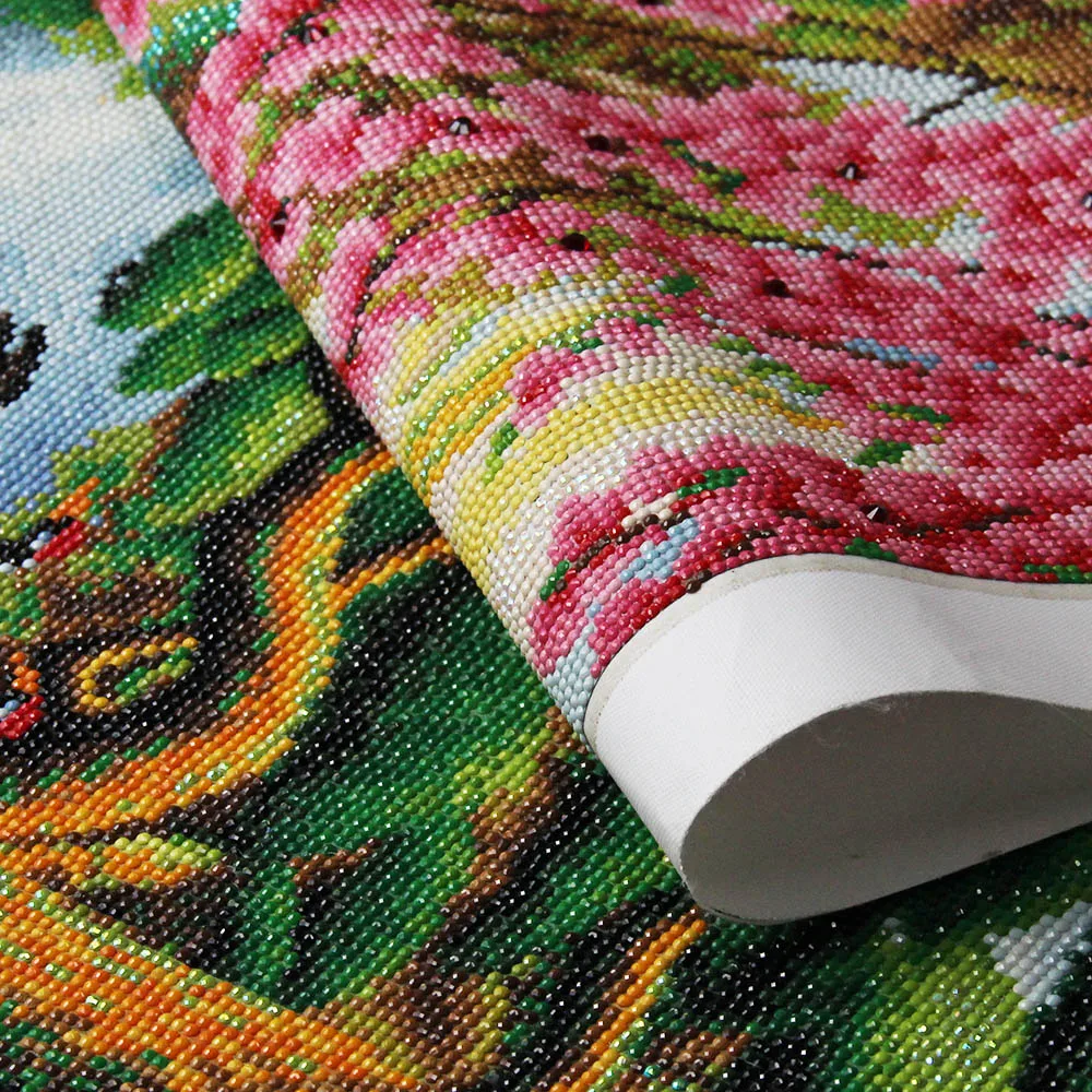 
2020 Colorful Diy Peacock Flower Full Drill 5d Diamond Art Painting 