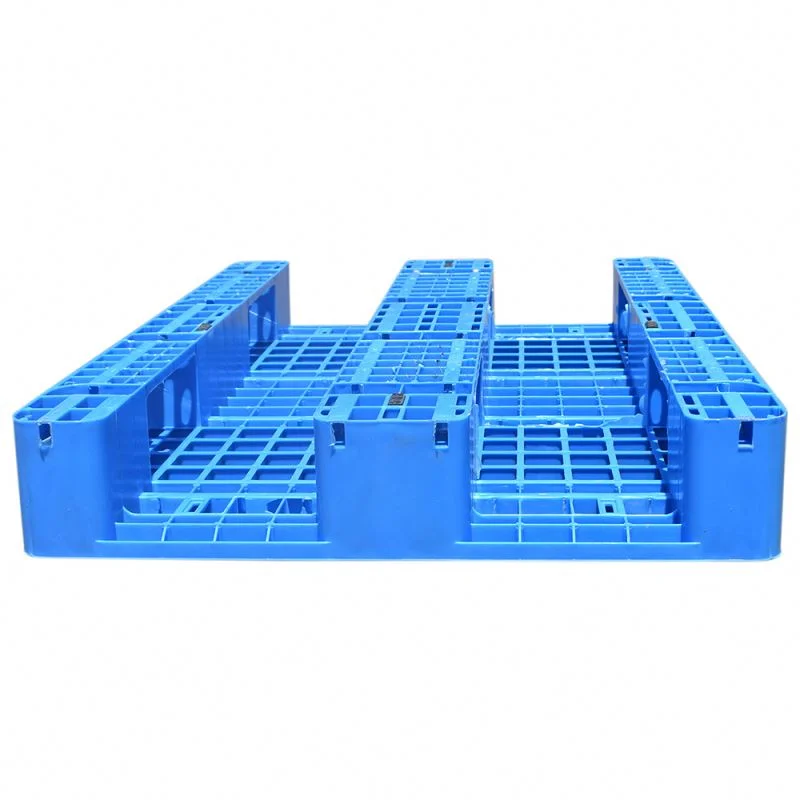 Heavy Duty HDPE Grid Plastic Pallet 1200*1000MM Euro Size Pallet Warehouse Rack Load 3 Runners Plastic Pallet Prices