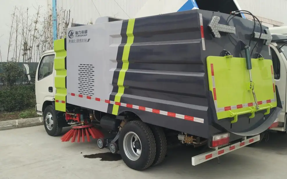Новая уборочная машина Dongfeng 4x2 с 6 колесами для