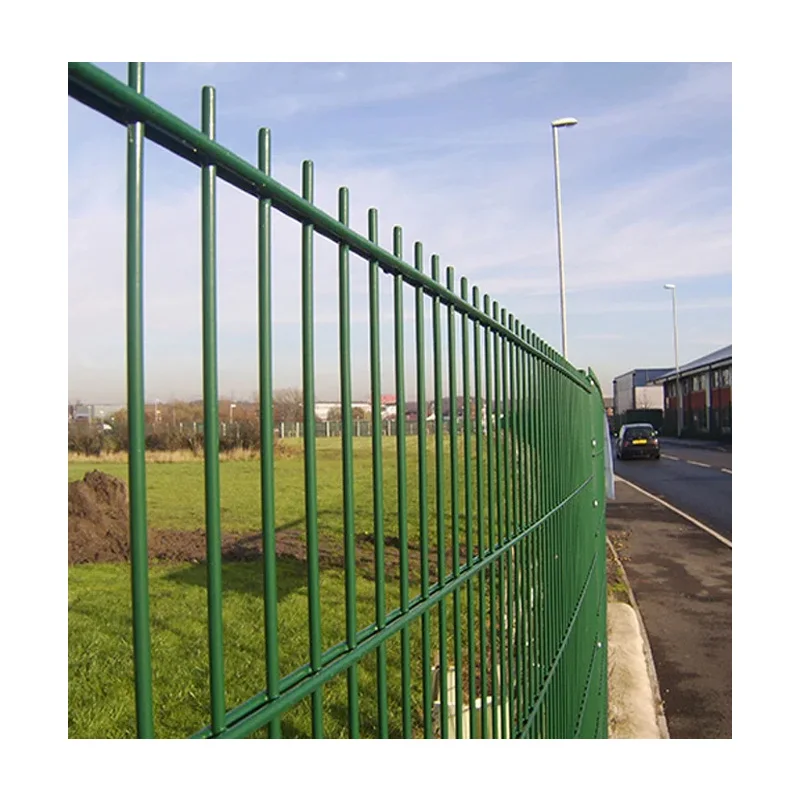 2m x 2.5 m welded panel 656 galvanized double wire fence