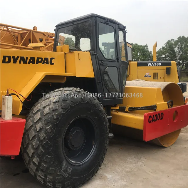 Cheap Used Dynapac CA251D/CA35D/CA30D/CA25D Road Roller Used Single Trum Tire Roller