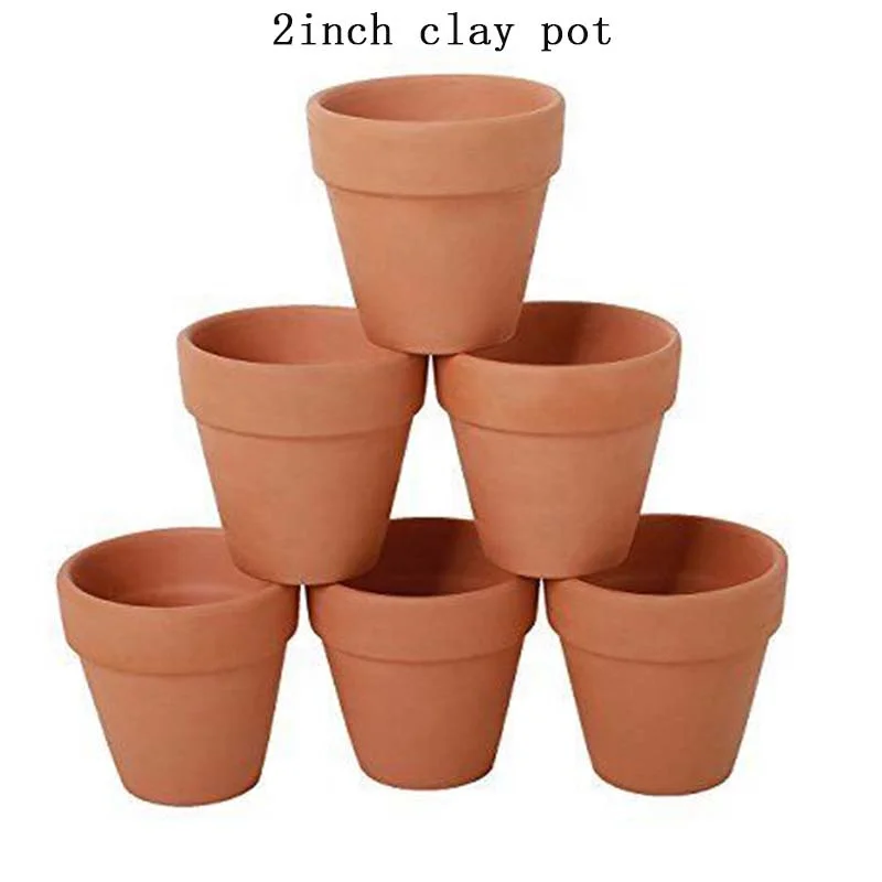 Succulent Plant Pots 2 Inch Terracotta  Mini Pots Clay Red Planter with Drainage Hole Clay  Mini Pots