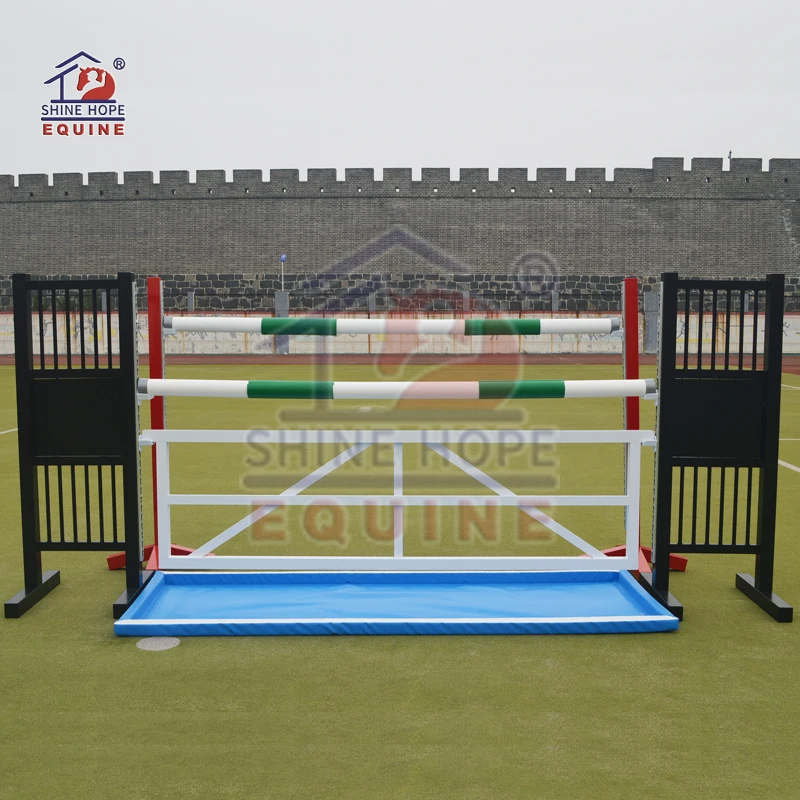 Varied Equestrian Show Jumping with Customized Logo and color