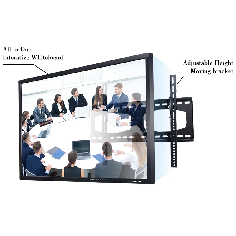 43 inch Smart Board Infrared touch screen mobile panel Whiteboard interactive infrared electronic