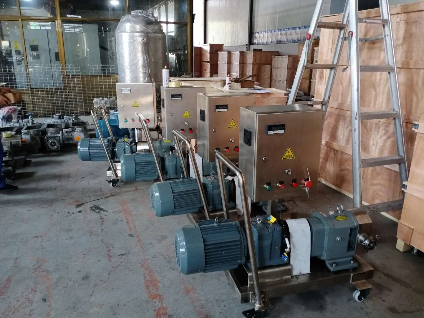 Food Grade Stainless Steel Lobe Transfer Pump for Milk