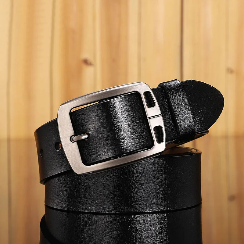 man Skinny Leather Leather Belts With For Jeans Adjustable Fashion  Waist Belt With Pin Buckle