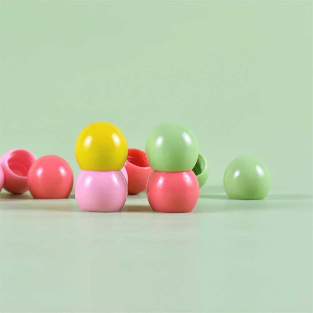 PP Smooth Screw Cap 18mm 20mm 24mm 28mm High Quality Plastic Ball Perfume Bottle Screw Cap For PET Bottle