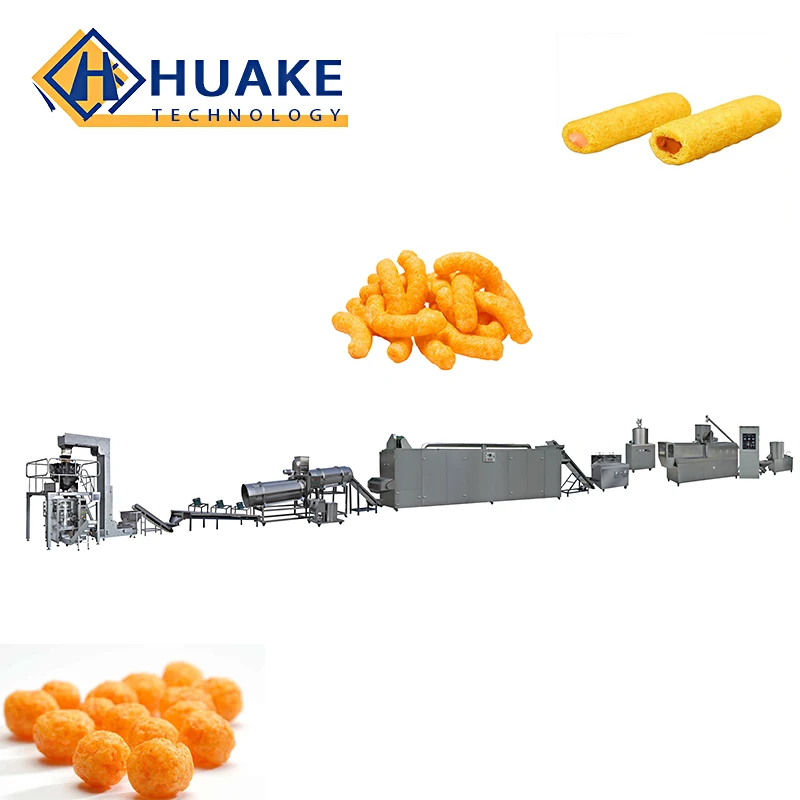 Brown Rice crispy machine puff corn snack food extrude  other snack machines new snack machines