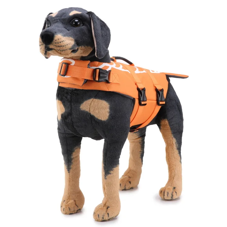 Dog Clothes Summer Dog Life Jacket Reflective Buoyancy Dog Swimsuit