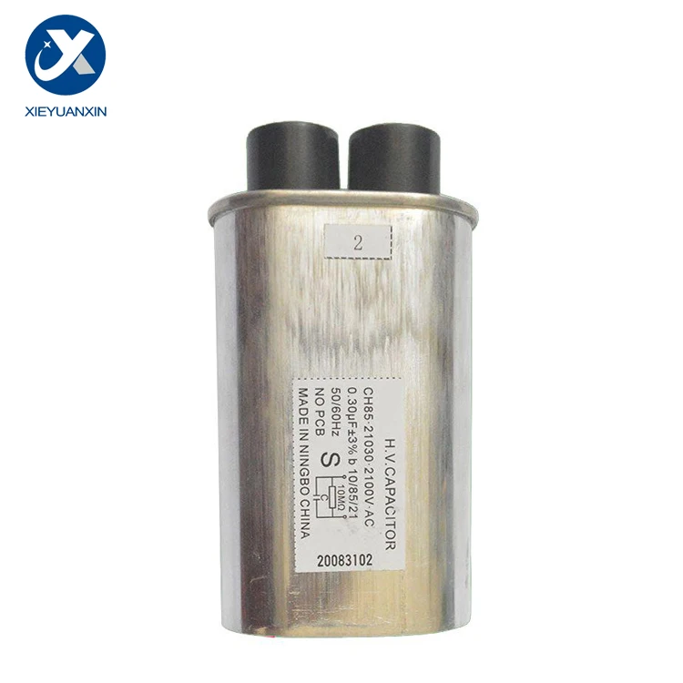 BC Microwave Oven High Voltage Capacitor 2100V 0.3UF 2+2 Large Plug Capacitor Microwave Oven Accessories