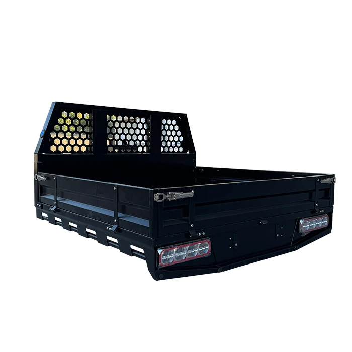 ute tray and canopy toolbox for dual cab