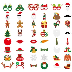 Amazon hot sale Christmas Ornament baby photo props geometric photo props with Santa Claus  Magic Hat christmas decoration