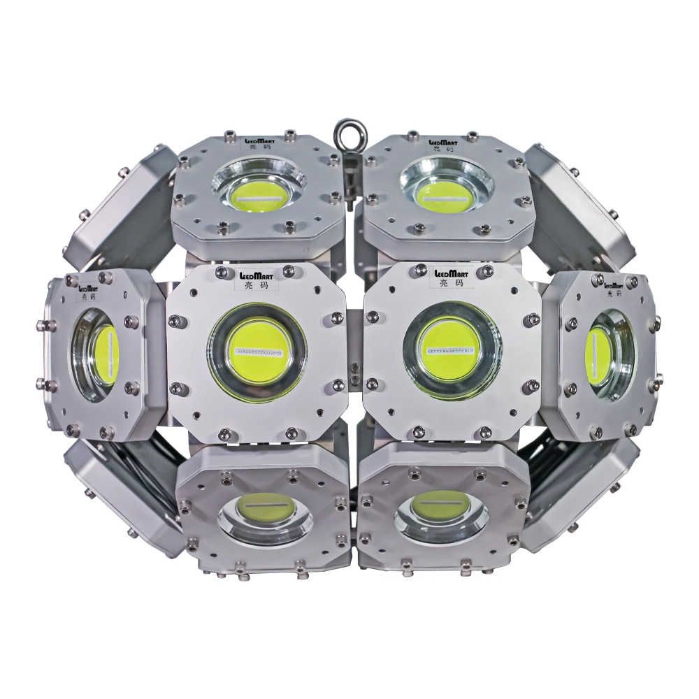 8000w Underwater Fish Catching Lamp Light Ip68 High Mast fishery Light For Sea Fishing fish boat vessel white color