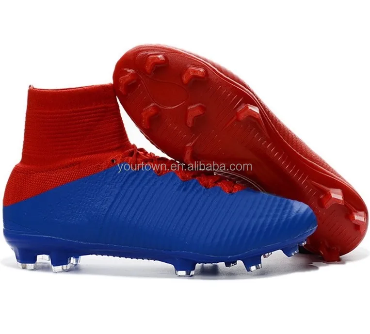 
steel spike soccer shoes football boots, men soccer cleats Men, outdoor cr7 Football shoes 