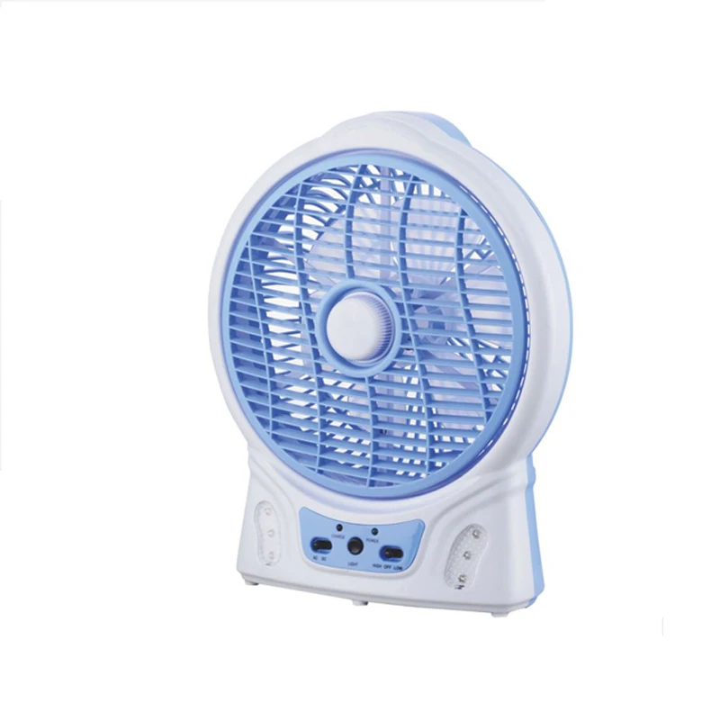 CHANGRONG Portable Fans Mini Usb Rechargeable handheld Portable 6-inch solar battery electric table box fan For Outdoor