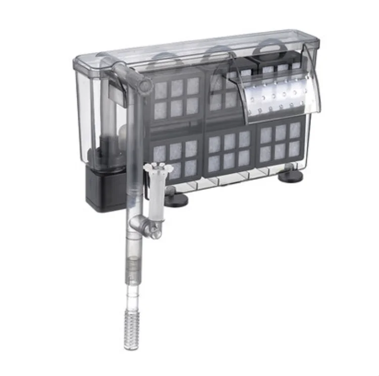 Top Seller Fish Tank Aquarium Forced Filtration Filter Hang On Aquarium Filter