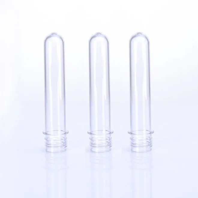 plastic bottle tube bottles with aluminium caps Tube Bottle PET Cylindrical