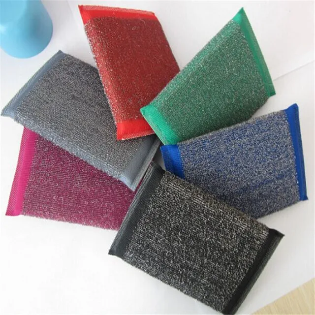 stainless steel fabric scourer ,metallic steel wool cleaning cloth making machine for fabric cloth