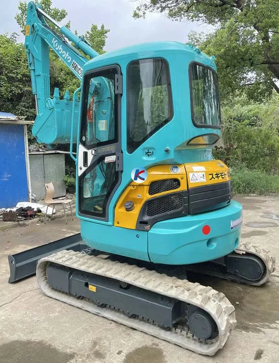 used 3 ton mini  digger machine Kubota U35-3S used excavator